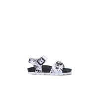 GRUNLAND Sandalo bimba bianco/nero 27