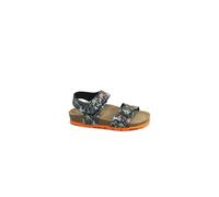 Grunland Sandalo bimbo con strappo e dinosauri SB1158 NERO 26