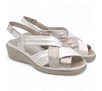 Grunland Sandalo Comfort in Pelle | ELOI SA1949 Bianco 36