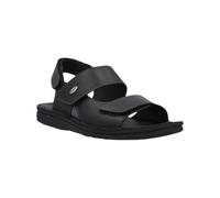 Grunland Sandalo doppia fascia in pelle | LAPO SA1954 NERO 42