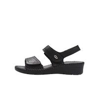 GRUNLAND Sandalo Nero da Donna SA2633