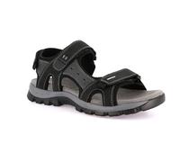 Grunland Sandalo Sportivo in Pelle da Uomo | Melt SA0236 Nero 43