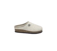 GRUNLAND SARA CB0169 panna ciabatte donna plantare feltro lana