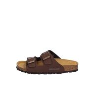 GRUNLAND SARA CB1557 mogano ciabatte donna anatomiche fibbie 42