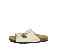 Grunland Sara CB4018 Beige Ciabatte Donna Anatomiche Fibbie 41