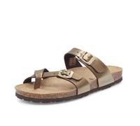 Grunland Sara - Ciabatte Infradito Con Fibbie Bronzo - Donna Scarpe Ciabatte