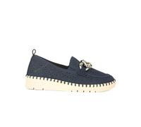 GRUNLAND, SAVI SC4381, Mocassino, ECONUBUK, Blu - 39