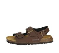 Grunland SB3645 BOBO Sandalo Uomo S. Mogano 41