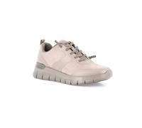 Grunland scarpe da donna comode leggere sneakers con lacci elastici beige 38 39
