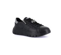 Grunland Sneaker Platform in Pelle | SEVA SC6145 Nero 39