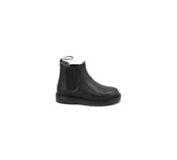 GRUNLAND TABA PO1811 nero 28/30 stivaletti bambina beatles pelle unisex