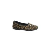 GRUNLAND TIKA PA1281 cuoio multi marrone leopardata pantofola donna tessuto morsetto 41