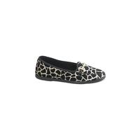 GRUNLAND TIKA PA1281 nero multi bianco maculato pantofola donna tessuto morsetto 41