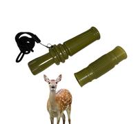 Grunt Call - richiamo di cervo in ABS | Chiamata di cervi a coda bianca, per forniture spiaggia, escursionismo, allenamento, campeggio, notte, patio, cortile, portico, prato, cortile esterno