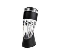 Grunwerg AER2/BB - Aeratore per vino per aperiti, con rete in acciaio inox per catturare i sedimenti, alternativa al decanter, legno