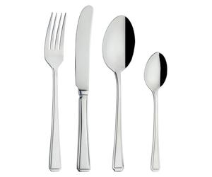 Grunwerg Harley Set di posate da 24 pezzi, acciaio inossidabile 18/0