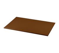 Grunwerg, Tagliere in plastica ad Alta densità, plastica, Brown, 45 x 30 x 1 cm