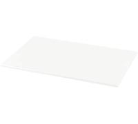 Grunwerg, Tagliere in plastica ad Alta densità, plastica, White, 45 x 30 x 1 cm