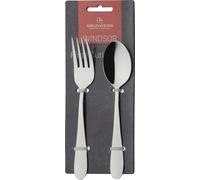 Grunwerg Windsor Carded Primo set di posate, acciaio inossidabile 18/0, set di 2