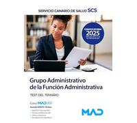 Grupo Administrativo de la Función Administrativa del Servicio Canario de Salud. Test del temario