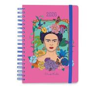 Grupo Erik 2026 Diary A5 Week To View - Frida Kahlo Gifts | A5 Weekly Planner 2026 With Diary Stickers, Pocket, Bookmarks, January 2026 - December 2026 | Art Gifts
