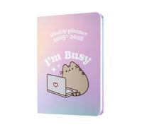 Grupo Erik: Agenda 2025 2026 Pusheen, Agenda settimanale 2025 2026 A6, 11 x 15,5 cm, 17 mesi Agosto 2025 a Dicembre 2026, Agenda 2025 2026 piccola, Diario Pusheen 2025 2026