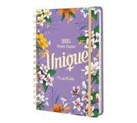 Grupo Erik: Agenda Frida Kahlo 2025 | Agenda Settimanale 2025, Life Planner 2025, Weekly Planner 2025 12 mesi, 14,8 x 21 cm, Agenda 2025 Settimanale A5, Frida Kahlo Gadget