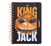 Grupo Erik: Agenda The Nightmare Before Christmas 2024, Agenda Settimanale 2024 A5 Jack Skeletron 12 mesi, 14,8 x 21 cm, da Gennaio a Dicembre 2024, Nightmare before christmas gadget