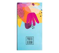 Grupo Erik: Album fotografico Abstract Summer; foto 10x15cm con 96 tasche e copertina flessibile, Album Portafoto, Album foto ricordo famiglia