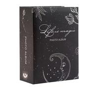 Grupo Erik: Album fotografico Life is Magic | Album foto 10x15, 100 tasche e copertina rigida, Album fotografico per 100 foto ricordo, 1 foto per pagina, Album foto piccolo