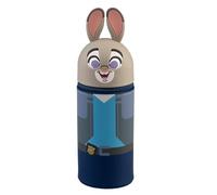 Grupo Erik Astuccio Disney Zootropolis 3D - Astuccio Piccolo Portapennne in Silicone per la Scuola | Portapenne da Scrivania: Regali Divertenti 7x18 cm