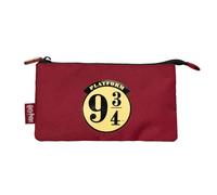 Grupo Erik: Astuccio Harry Potter 3 Scomparti | Astuccio Portapenne Harry Potter Binario 9 3/4, Astuccio Harry Potter Scuola Elementare, Harry Potter Gadget