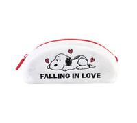 Grupo Erik Astuccio Snoopy Love - Astuccio Scuola Piccolo Portapenne per Bambina in Peluche con Chiusura a Zip | Back to School: Cancelleria Snoopy Gadget (20 x 9 x 6 cm)