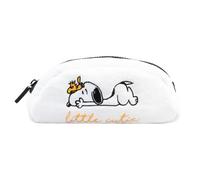 Grupo Erik Astuccio Snoopy Peanuts - Astuccio Scuola Piccolo Portapenne con Cerniera e Grafiche Ricamate in Peluche | Back to School: Cancelleria Bambina e Bambino, Regalo Snoopy (20 x 9 x 5cm)