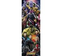 Poster per porta Erik Marvel Avengers Infinity War 158x53 cm