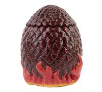 Grupo Erik: Biscottiera Uovo di Drago Game of Thrones | Portabiscotti ermetico House of the Dragon in ceramica, 17 x 21 x 17,5 cm, Draghi House of the Dragon, Trono di Spade Gadget