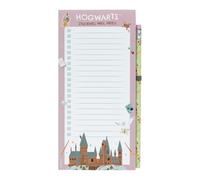 Grupo Erik: Block Notes Magnetico da Frigorifero Harry Potter | Shopping List magnetica, 10x21cm, con 65 fogli e matita, Block Notes con calamita da frigo per lista spesa o to do list