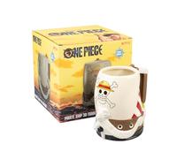 Grupo Erik: Boccale da Birra da Collezione One Piece, Going Merry - Tazza Oner Piece Ceramica, 750 ml : Licenza Ufficiale
