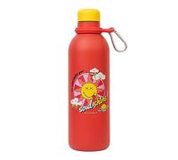 Grupo Erik: Bottiglia termica 500 ml Smiley Quirky | Borraccia termica a doppia parete in acciaio inox, chiusura ermetica e manico, BPA free, ideale come borraccia ragazza