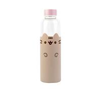 Grupo Erik: Bottiglia Pusheen Termica | Bottiglia Vetro Ermetica 500 ml, con rivestimento in neoprene, tappo chiusura ermetica e BPA free, bottiglia vetro acqua design, pusheen gadget