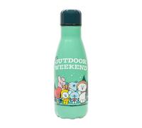 Grupo Erik: Bottiglia termica BT21 | Borraccia termica BT21 260 ml, doppia parete in acciaio inox, chiusura ermetica, BPA free, Thermos BT21, BT21 Gadget