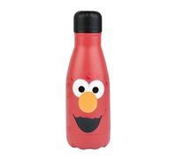 Grupo Erik: Bottiglia termica Sesame Street Elmo | Borraccia termica 260 ml, doppia parete in acciaio inox, chiusura ermetica, BPA free, Sesame Street Cookie Monster