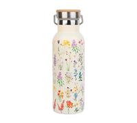 Grupo Erik: Bottiglia Termica Wild Flowers | Borraccia termica 500 ml, con doppia parete in acciaio inox, chiusura ermetica e manico, BPA free, Botanical Wild Flowers Collection
