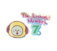Grupo Erik BT21 Chimmy Set 2 Stickers | Adesivi in Vinile Sagomati