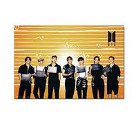 Grupo Erik: Poster BTS Police Dept | Poster da parete BTS, 61x91,5cm, carta lucida | Poster da muro, incorniciabile | Poster BT21, poster bts, poster camera da letto, bts poster,bts merch,bts gadget