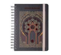 Grupo Erik: Bullet Journal Dungeons & Dragons | Quaderno A5 ad anelli 180 pagine con copertina rigida, chiusura elastica, carta di alta qualità e pagine puntinate, ideale per appunti o journaling
