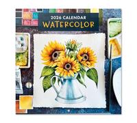 Grupo Erik: Calendario 2026 da Muro Acquerello | Calendario Mensile 2026-30x30cm, Planner 2026 - Mensile da Parete