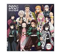 Grupo Erik Calendario 2026 da Muro Demon Slayer Manga | Calendario geniale 2026-30x30cm + Poster da parete in Regalo (Poster Manga), Planner 2026 - Mensile da Parete