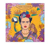 Grupo Erik: Calendario 2026 da Muro Frida Kahlo | Calendario Mensile 2026-30x30cm, Planner 2026 - Mensile da Parete