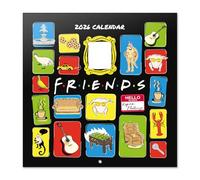 Grupo Erik Calendario 2026 da Muro Friends Serie TV | Calendario geniale 2026-30x30cm, Planner 2026 - Mensile da Parete